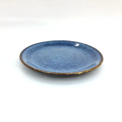 #CX0814; Ceramic plate round 8"