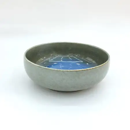 #CX0852; Ceramic bowl 6.25"..
