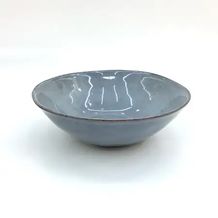 #CX0869; Ceramic bowl 7"..