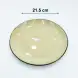 #CX2221; Ceramic plate round 8.5" 