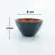#CX2290; Ceramic bowl round 3" 