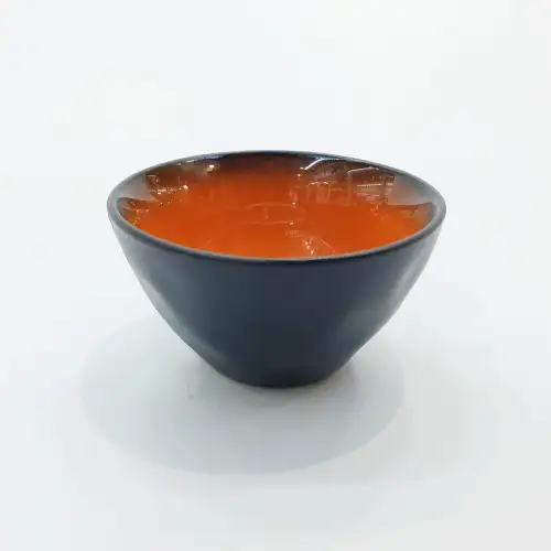 #CX2290; Ceramic bowl round 3" 