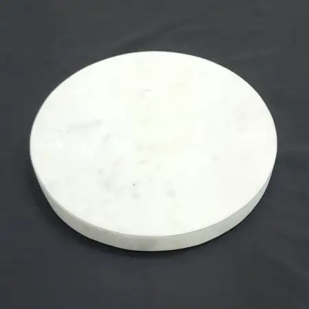 #DLS218-25; Marble rd. Dia. 21.8cm X T2...