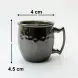 #DX1754;  Mule mug 60ml hammered