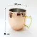 #DX1761;  Mule mug 500ml #1761