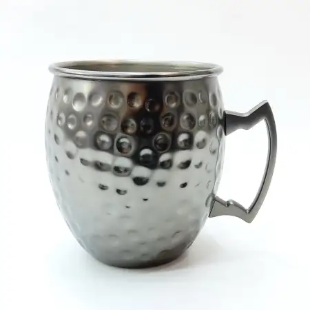 #DX1815;  Mule mug 500ml hammered #1815..