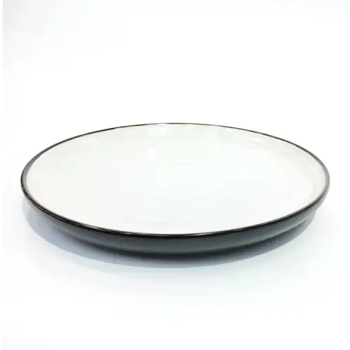 #F776-345;  Ceramic rd. plate 10"