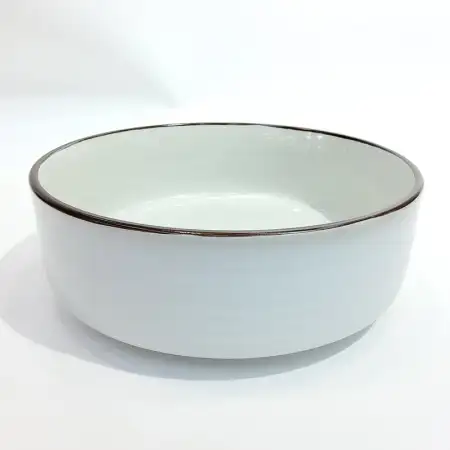 #F776-347WT; Ceramic bowl 8.5" WT #..