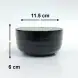 #F776-466; Ceramic bowl 5 inch #F776