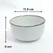 #F776-466WT; Ceramic bowl 5 inch WT #F776