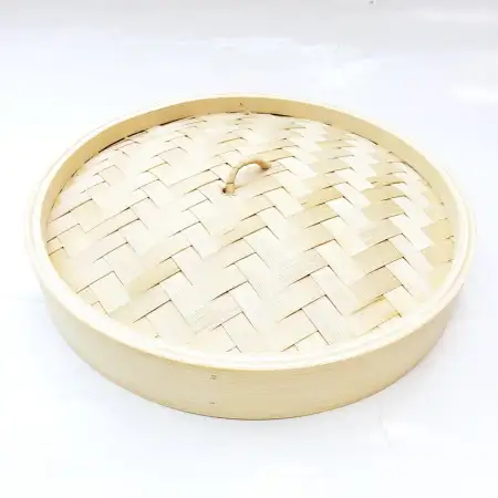 #FS30R-A; Bamboo steamer rd. cover 30cm ..