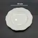 #HA9245; Ceramic plate round 6 inches                                    