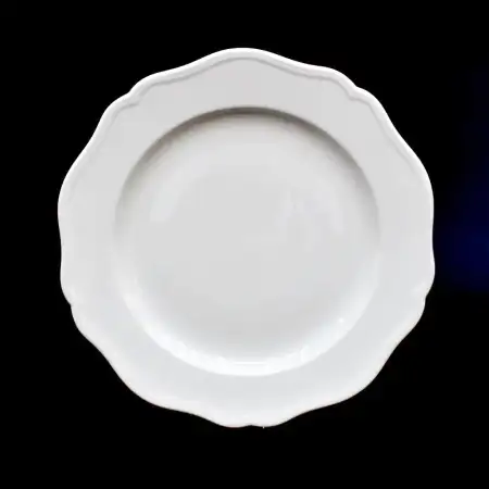#HA9245; Ceramic plate round 6 inches   ..