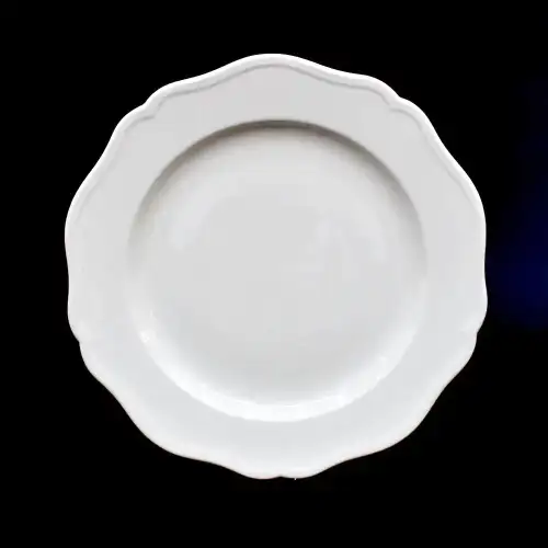 #HA9245; Ceramic plate round 6 inches                                    