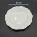 #HA9252; Ceramic plate round 8.5 inches                                  