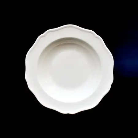 #HA9313; Ceramic soup plate 5.5 inches..