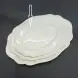 #HA9320; Ceramic oval plate 10 inches
