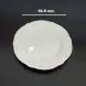 #HB9375; Ceramic plate round 6.5 inches