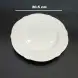 #HB9382; Ceramic plate round 8.25 inches