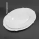 #HB9436; Ceramic oval plate 12 inches