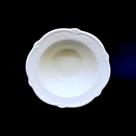 #HB9481; Ceramic saucer 3 inches..