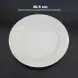 #HE9535; Ceramic plate round 12.25 inches
