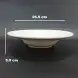 #HE9610; Ceramic pasta plate 10.5 inches