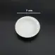#HE9696; Ceramic saucer 2.75 inches