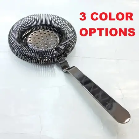 #HF-JBS002; Stainless steel strainer..