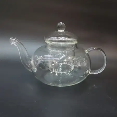 #HF56002; Glass tea pot 800ml #02..