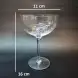 #HJX-8293; Cocktail glass 310ml  