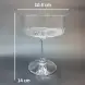 #HJX-8316; Cocktail glass 300ml  
