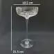 #HJY-3017; Cocktail glass 270ml