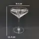 #HJY-3019; Cocktail glass 215ml