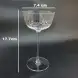 #HJY-3034X; Cocktail glass 130ml    
