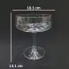 #HJY-3172; Cocktail glass 300ml