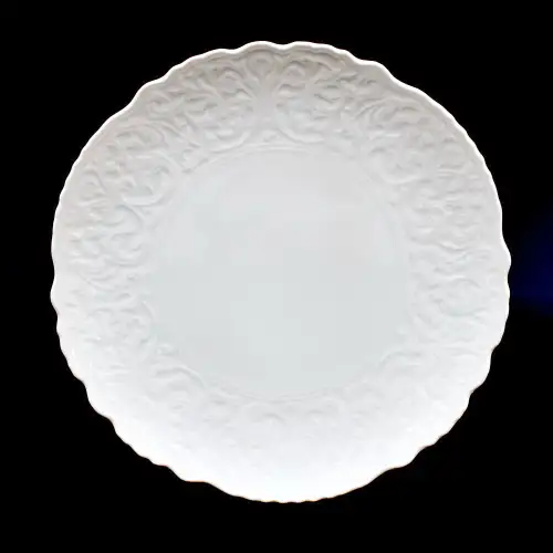 #HK9702; Ceramic plate round 10.5 inches