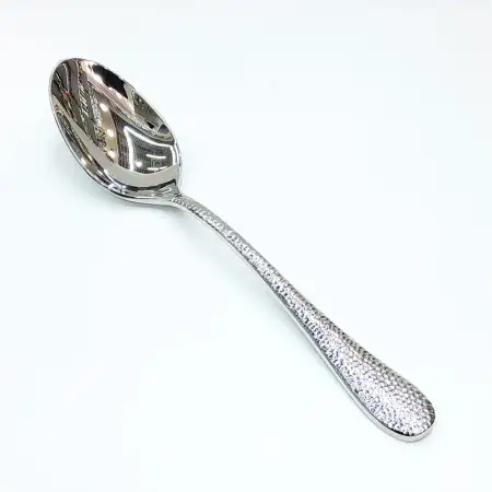 #HL8774; Stainless steel dessert spoon..