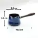 #HN0276; Ceramic sauce bowl w. handle 