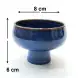 #HN0696; Ceramic dessert bowl w. stand