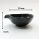 #HN2775-BK; Ceramic bowl 10.5cm #BK 