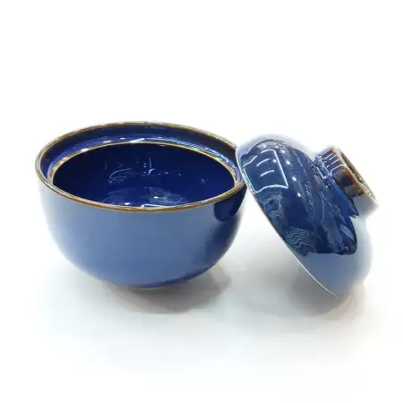 #HN7371; Ceramic miso bowl 4" ..