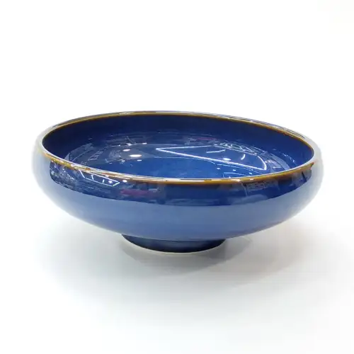 #HN7432; Ceramic 12cm plate w. stand 