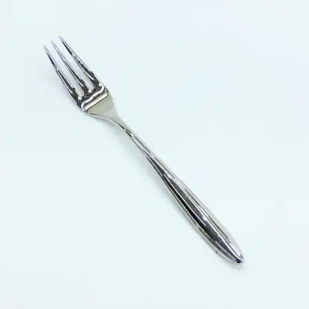 #HP0203; Stainless steel dessert fork..