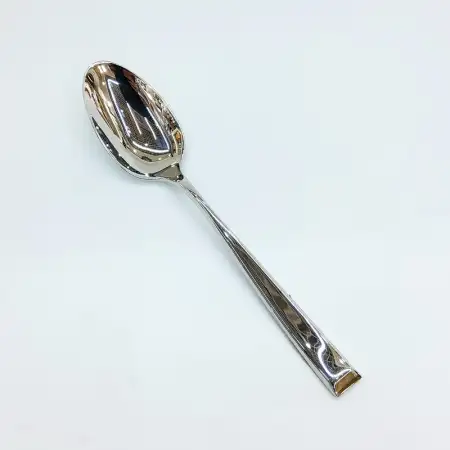 #HQ0289; Stainless steel dessert spoon..