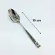 #HQ0289; Stainless steel dessert spoon
