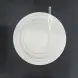 #HT2030; Ceramic round plate 6.75 inches
