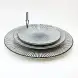 #JT6773-XT;  Ceramic plate 6 inch #XT