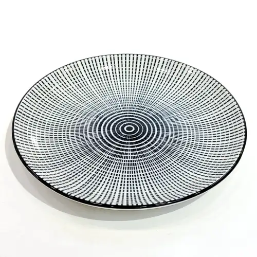 #JT6773-XT;  Ceramic plate 6 inch #XT