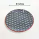 #JT6773-YL;  Ceramic plate 6 inch #YL